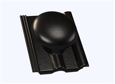 KMB BETA Briliant Taška betonová odvětrávací komplet Beta o 110 mm černá